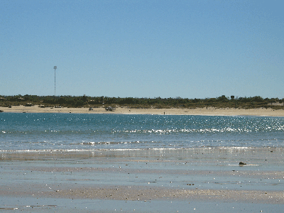 Middle Lagoon at higher tide